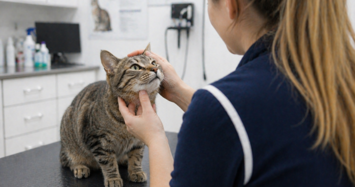 tannsjekk, katt, veterinær, tannundersøkelse